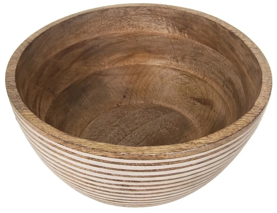 Ciotola in legno di colore naturale ø 24 cm Mango - Orion