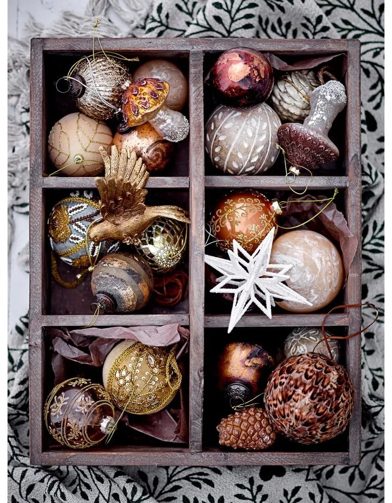 Pallina di Natale in vetro ø 8 cm Ciri – Bloomingville