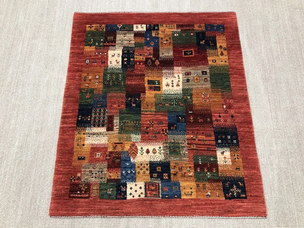 Loribaft Tappeto 130 x 110 (Iran) Annodato A Mano