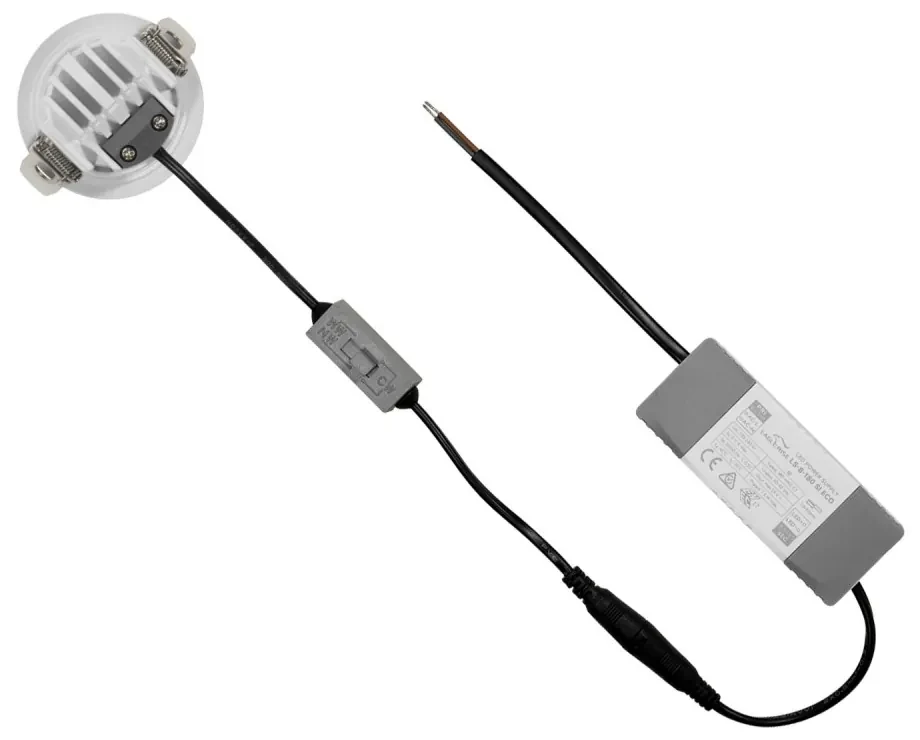 Faro LED Incasso 8W Foro Ø55mm IP65 CCT BRIDGELUX LED Bianco Variabile Colore Bianco Variabile CCT