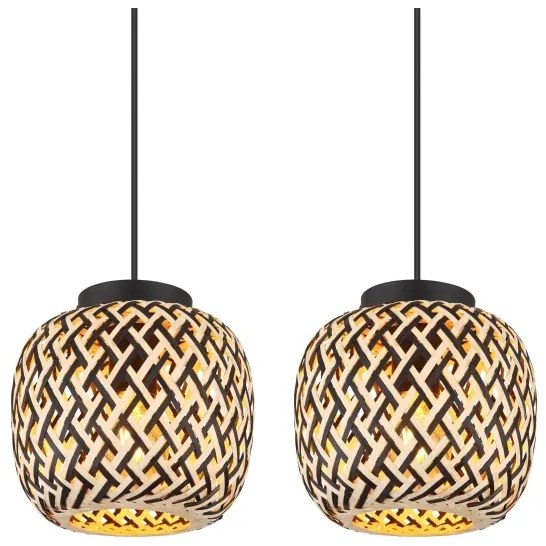 Globo 15766-4H - Lampadario a sospensione con filo COLLY 4xE27/15W/230V