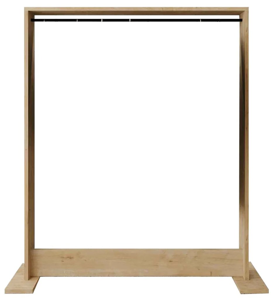 Stand appendiabiti beige 124x100 cm