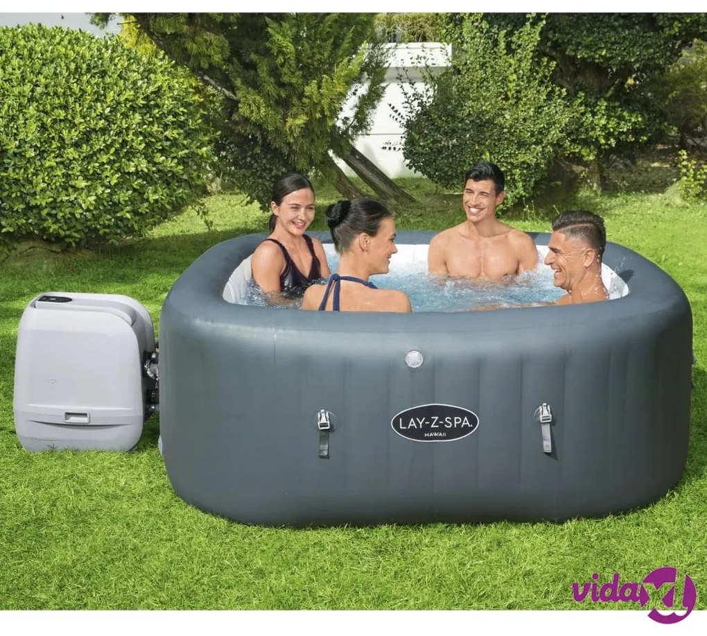 Bestway Bes tway Lay-Z-Spa Vasca Idromassaggio Gonfiabile Hawaii HydroJet Pro