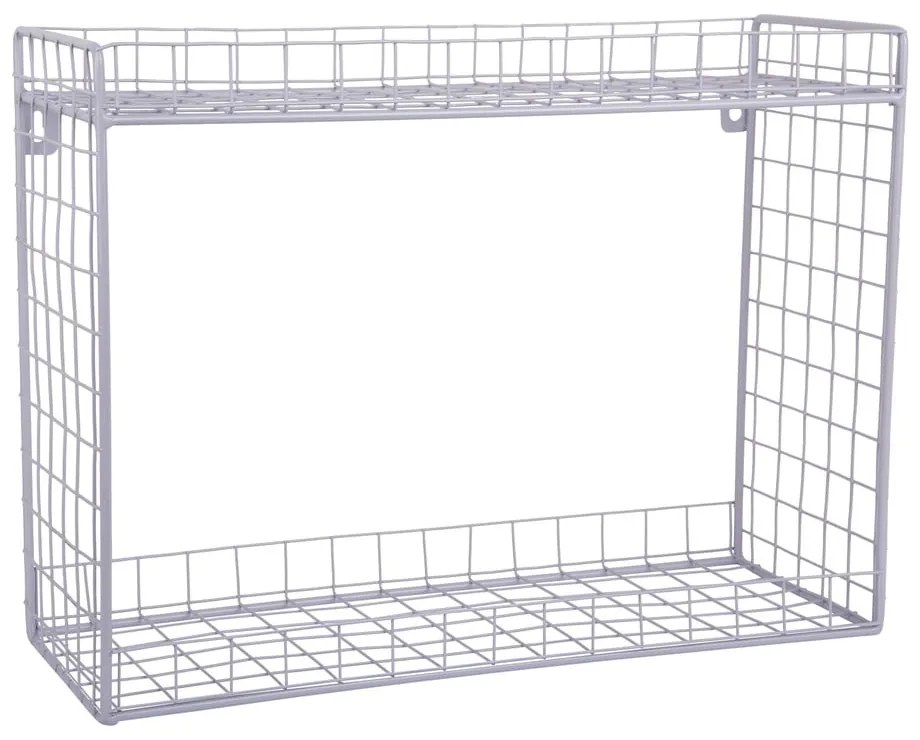 Mensola viola in acciaio con ripiani multipli 40 cm Reja – PT LIVING