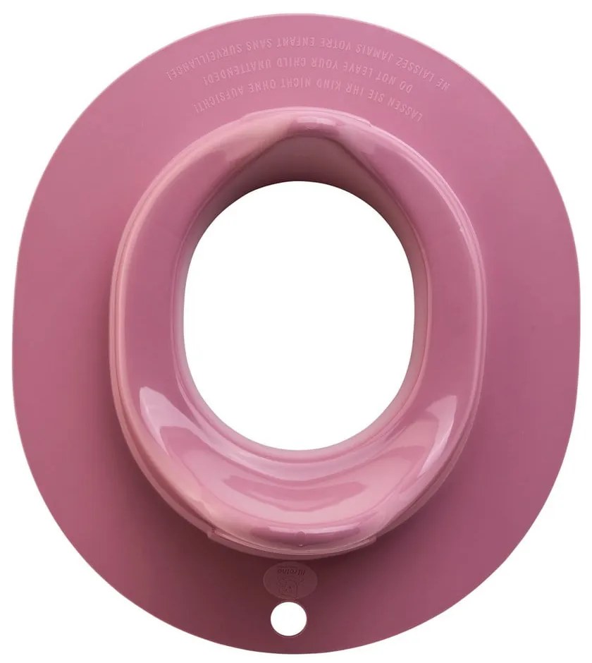 Sedile del water per bambini rosa scuro Bella Bambina - Rotho