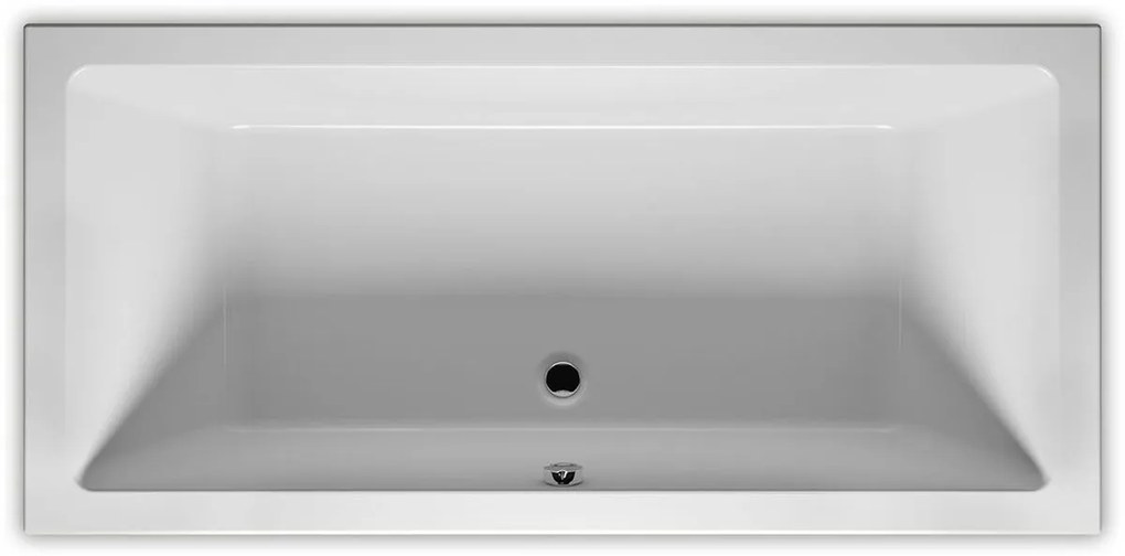 Riho Lusso vasca da bagno rettangolare 160x79 cm bianco B013001005