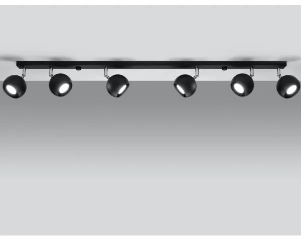 Sollux SL.0448 - Faretto da binario OCULARE 6xGU10/10W/230V