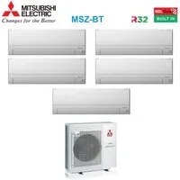 Climatizzatore Condizionatore Mitsubishi Electric Penta Split Inverter Serie BT 9+9+9+9+9con MXZ-5F102VF R-32 Wi-Fi Optional 9000+9000+9000+9000+9000