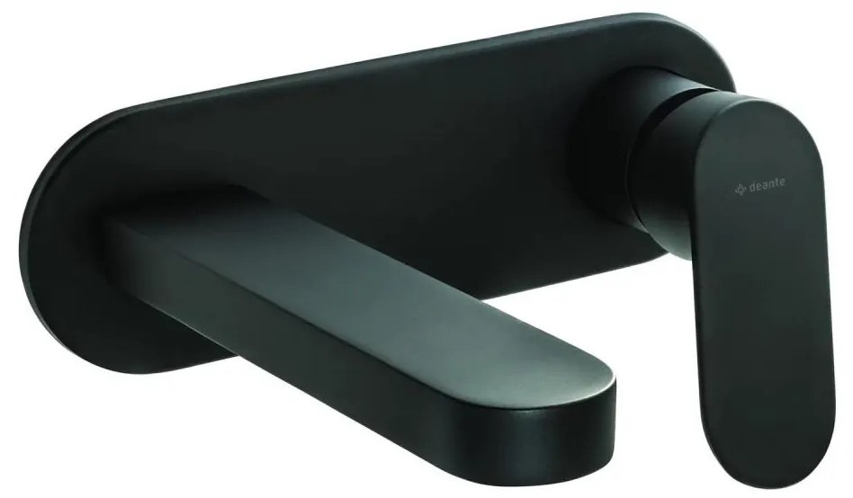 Deante BGA_N54L - Miscelatore per lavabo da incasso ALPINIA nero