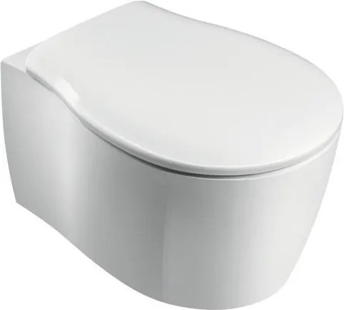 Vaso WC sospeso OLYMPIA CERAMICA soft, sedile incluso P 54 x L 37 x H 42 cm bianco