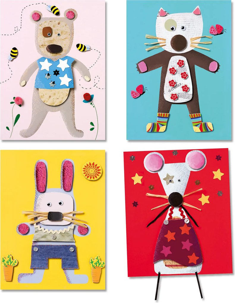 Gioco d'arte - collage per i più piccoli