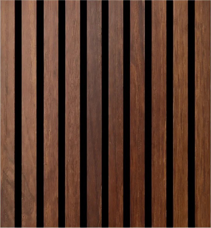 Set 12 Pannelli Decorativi 60x60 cm Motivo a Doghe in MDF e Feltro PET Rivestimento Murale Fonoassorbente Noce Chiaro...