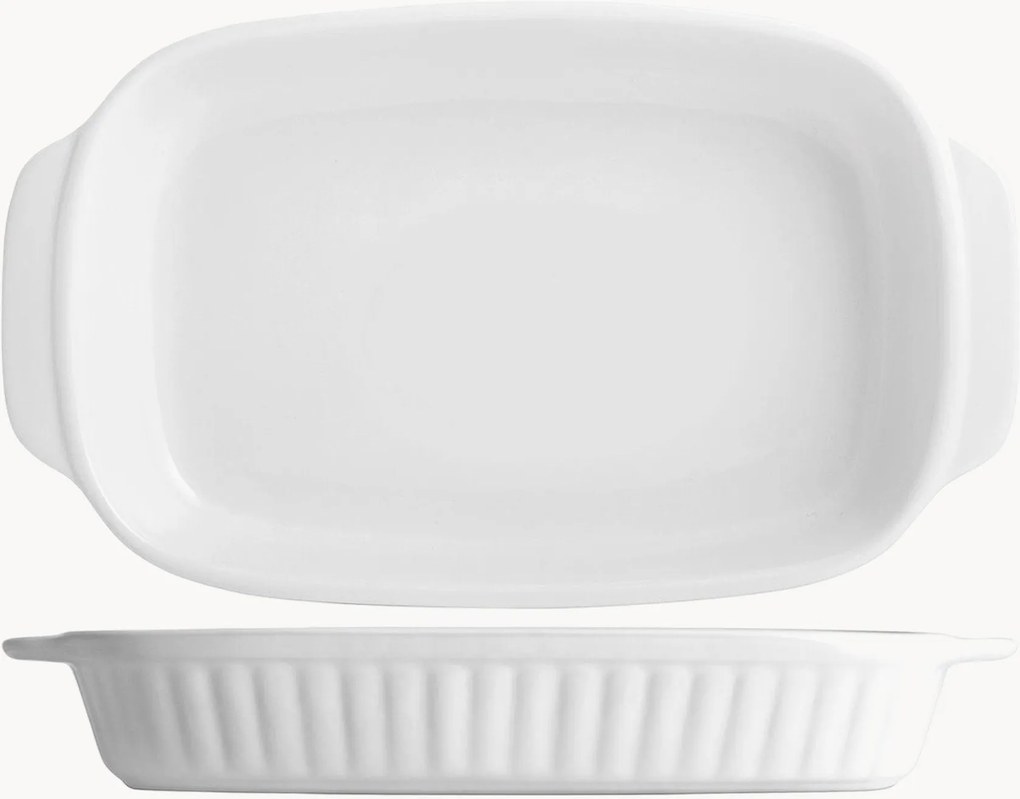 Pirofila rettangolare in ceramica Delizie