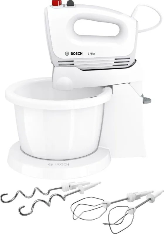 Bosch - CleverMixx MFQ2600W - Frullatore - 375 w - Bianco/Rosso