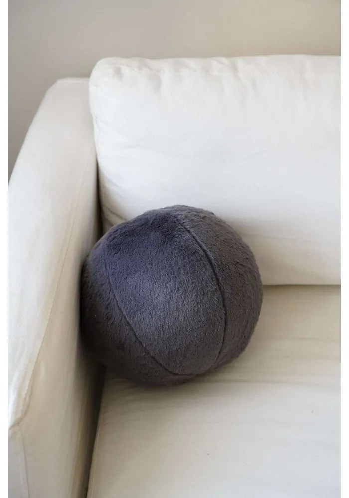 Cuscino decorativo in micropile ø 25 cm Top – Mioli Decor