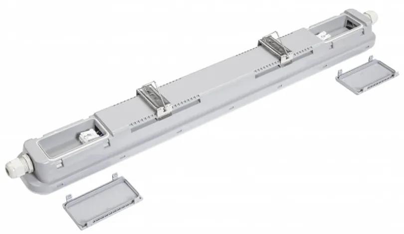 Plafoniera LED Stagna 60cm 18W, 2.160lm (120lm/W) - OSRAM Driver Colore Bianco Freddo 5.700K