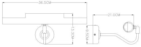 GLOBO 4405 - Applique PICTURE 2xE14/40W