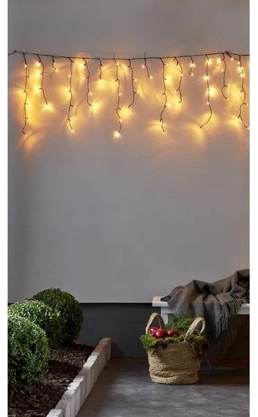 Eglo 410823 - Catena luminosa natalizia da esterno GOLDEN 240 LED 6,4 m bianco caldo IP44
