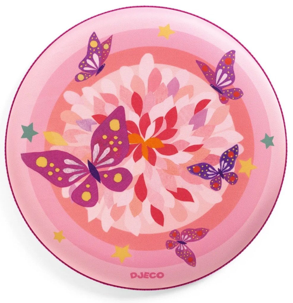 Frisbee Flying Rosa - farfalle