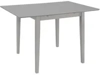 Tavolo da Pranzo Estensibile Grigio (80-120)x80x74 cm in MDF 247627