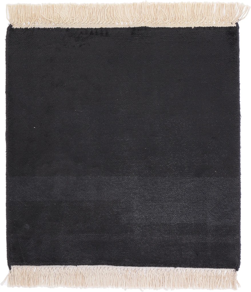 Cashmere Silk Tappeto orientale 40 x 40 (Indian) Annodato A Mano