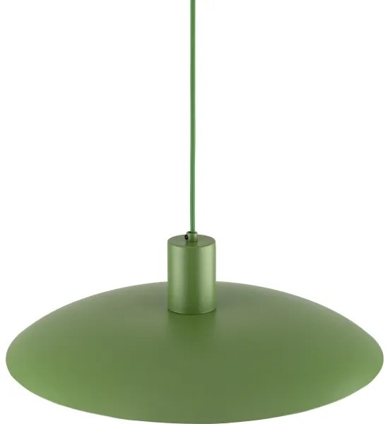 Lampadario a sospensione con filo ASTRA 1xE27/15W/230V diametro 41 cm verde