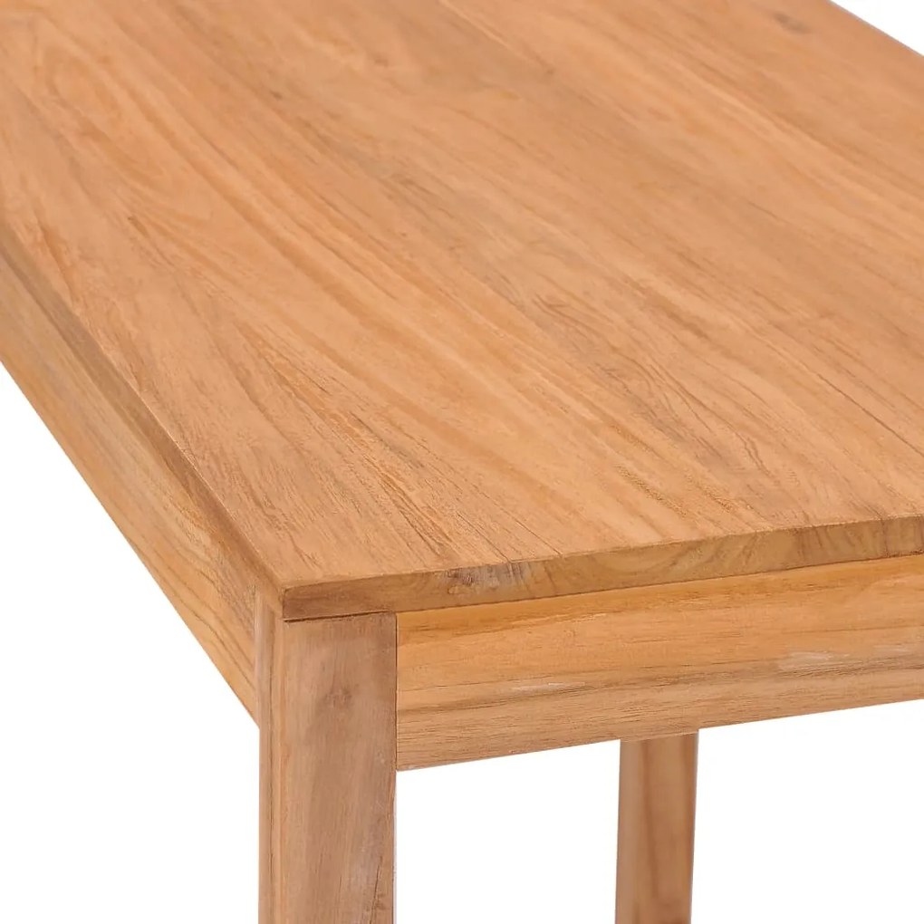 Tavolo da bar per esterni 110x60x105 cm massello di teak