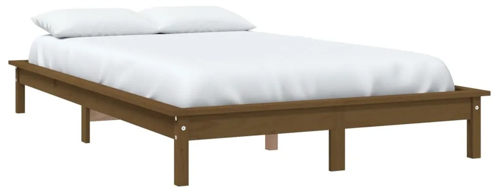 Giroletto miele 135x190 cm double in legno massello di pino
