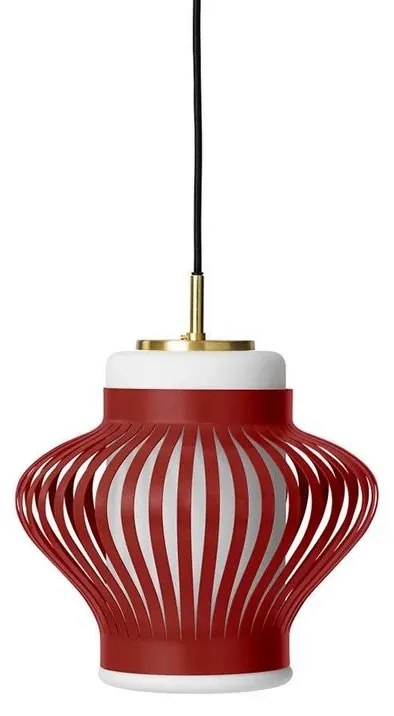 Opale Lamella Lampada a Sospensione Rosso Grape - Warm Nordic