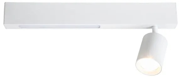 Faretto LED MAGNET LED/5W/230V + 1xGU10/60W 3000/4000K bianco