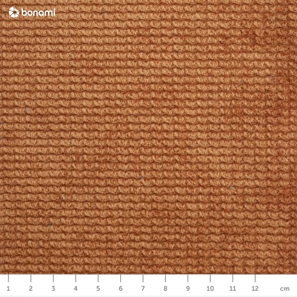 Divano marrone allungabile/con contenitore con rivestimento in velluto a coste 215 cm Bjork – Bonami Selection