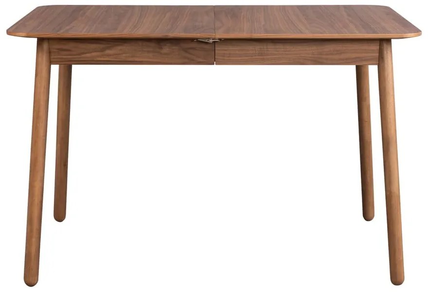 Tavolo da pranzo pieghevole con piano in legno di noce 80x120 cm Glimps - Zuiver