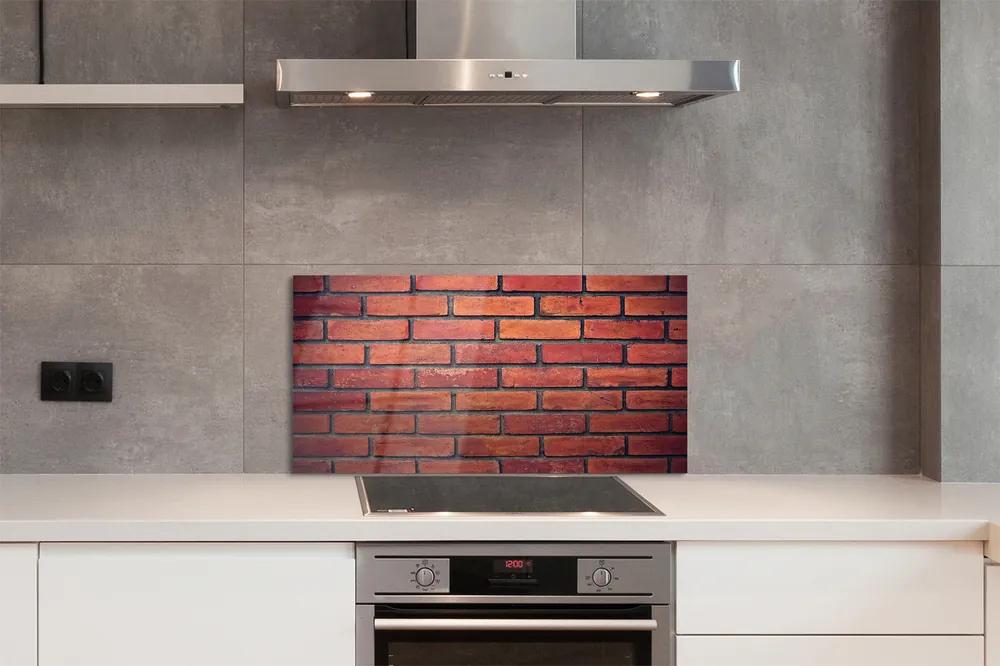 Pannello da cucina Muro di mattoni di pietra 100x50 cm