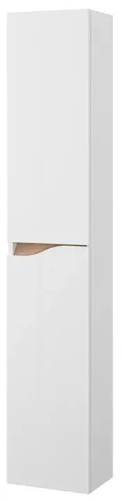 Pensile bagno sospeso 160 cm bianco e quercia Sumya