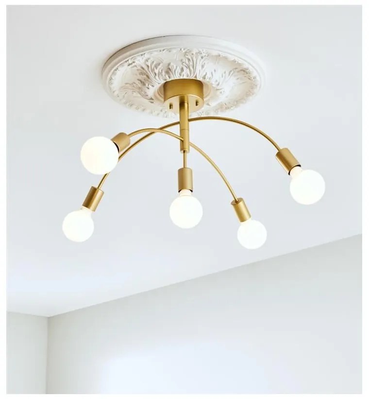 Lampada da soffitto color oro, larghezza 70 cm Cygnus - Markslöjd