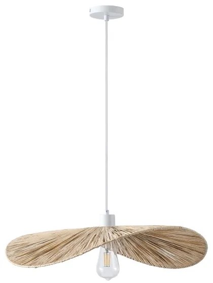 Lampadario a sospensione con filo CALYPSO 1xE27/15W/230V bambù