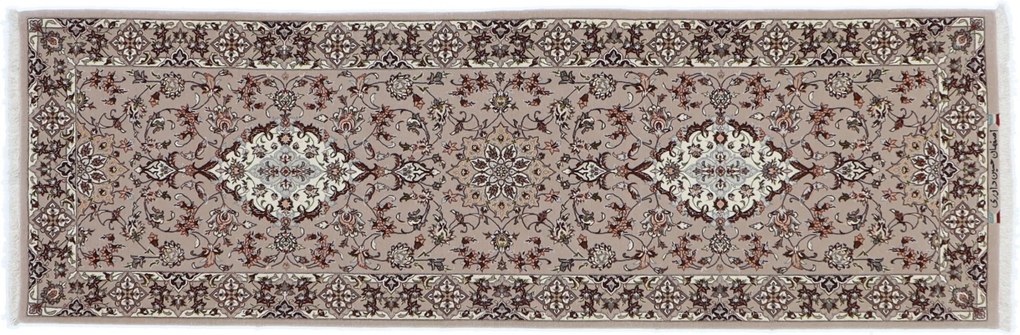Isfahan Tappeto persiano 210x70 (Iran) Annodato A Mano