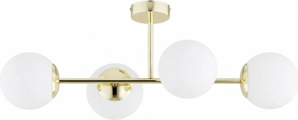 Lampadario a soffitto GLORENA 4xE14/10W/230V oro