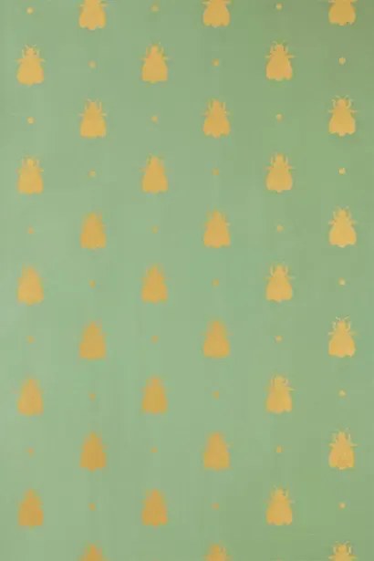 Farrow & Ball Carta da parati Bumble Bee - Breakfast Room Green