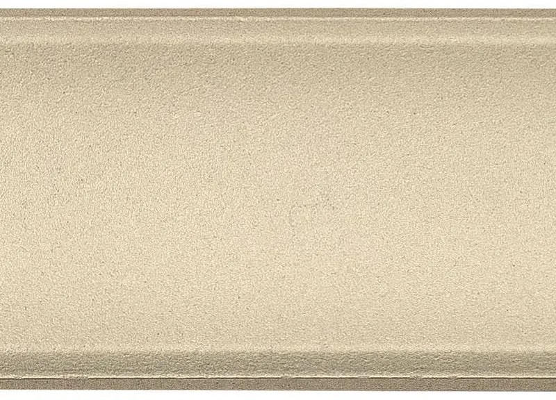 Piastrella battiscopa RACCORDO PAV/RIV in ceramica avorio L 26 x H 1.5 cm