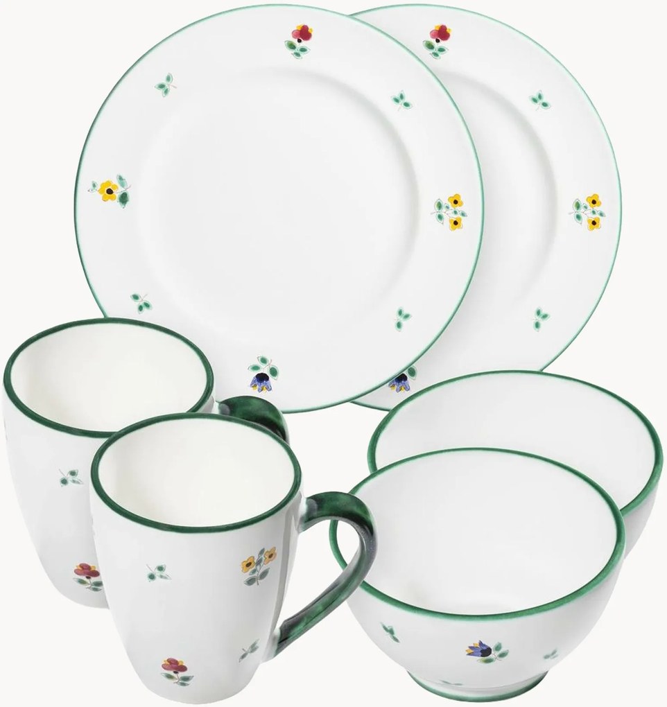 Set da colazione fatto a mano Streublumen 6 pz
