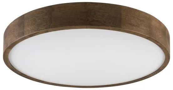 Brilagi - Plafoniera LED CARVALHO 4xE27/60W/230V rovere/noce Ø 57,5 cm