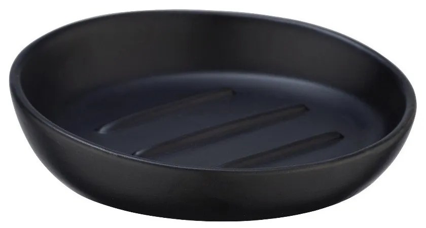 Portasapone in ceramica nera Badi - Wenko