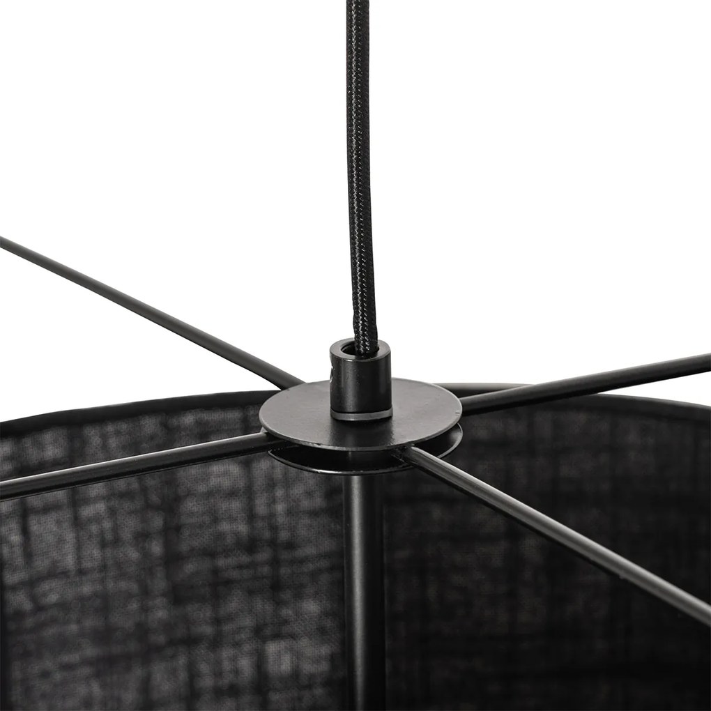 Lampada a sospensione di design nera - Rich