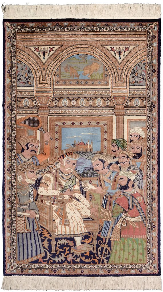 Tabriz Tappeto orientale 100x160 Beige (Pakistan) Annodato A Mano