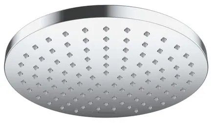 Soffione doccia HANSGROHE Vernis Blend cromo in abs cromato L 20.5 x H 5.3 x P 20.5 cm anticalcare 1 getto