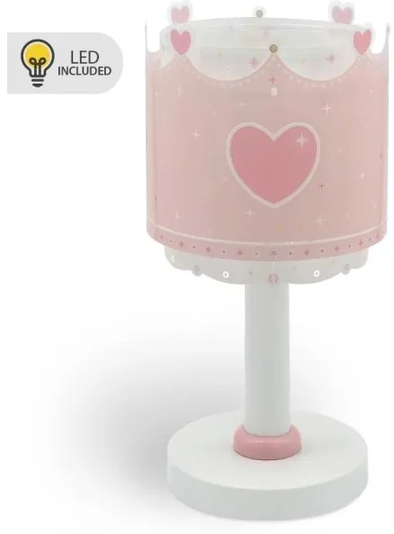 Dalber 61101N - Lampada LED per bambini LITTLE QUEEN 1xG4/4W/230V rosa