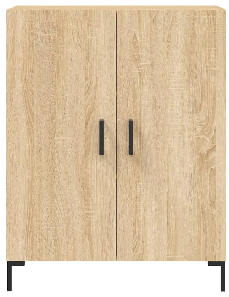 Credenza rovere sonoma 69,5x34x90 cm in legno multistrato