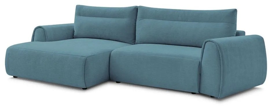 Divano angolare blu Aden – Bobochic Paris