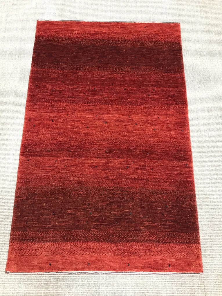 Loribaft Tappeto persiano 90 x 150 Rosso (Iran) Annodato A Mano